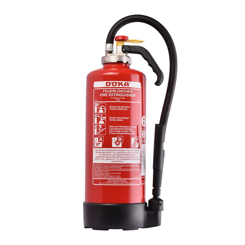 DÖKA wet chemical fire extinguisher Si6BS Bio+