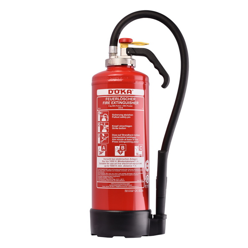 Powder fire extinguisher DÖKA Gi6BS-04