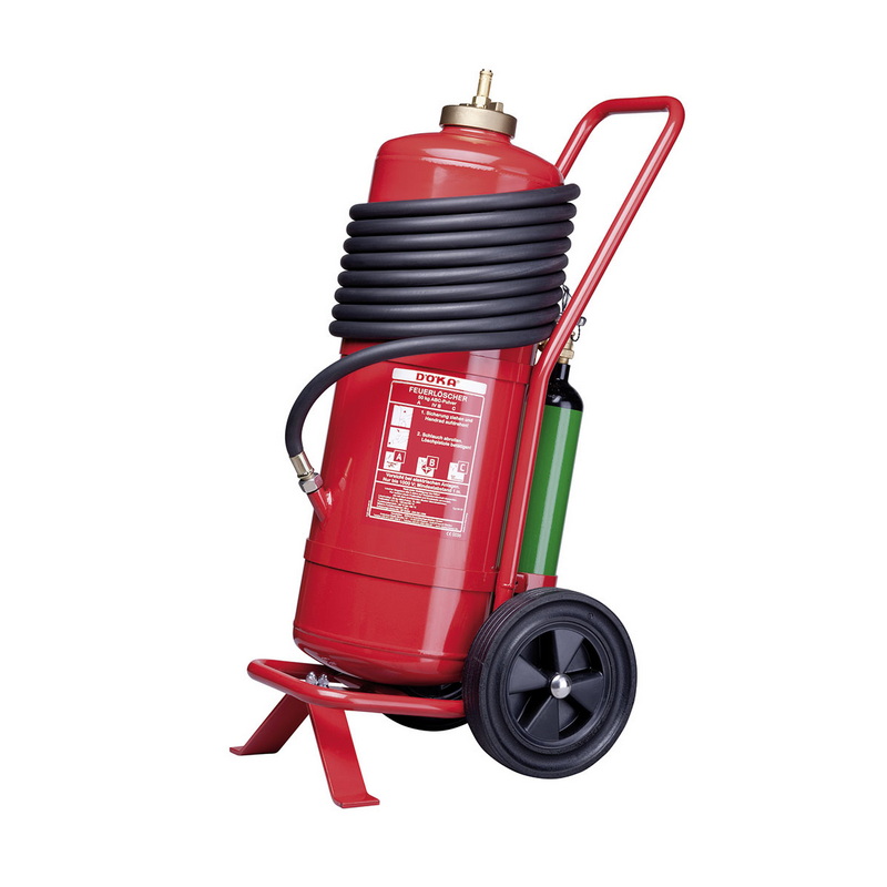 DÖKA fahrbare Pulver-Feuerlöscher mit ABC-Löschpulver
