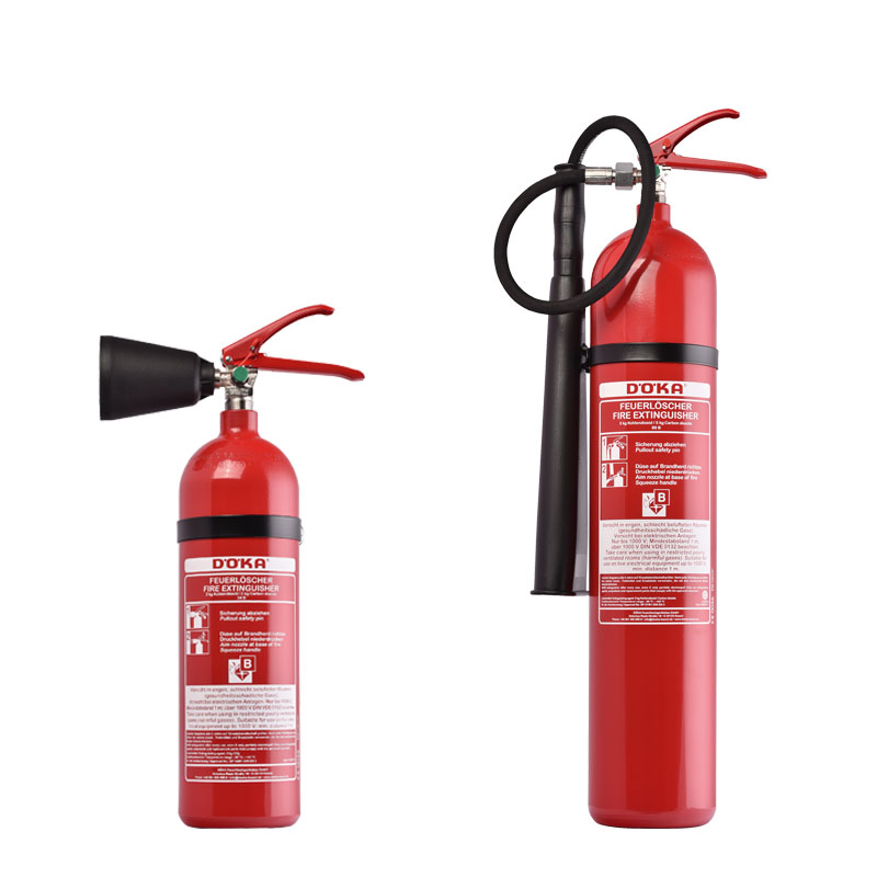 DÖKA carbon dioxide fire extinguishers KS2CS-1 and KS5CS-1